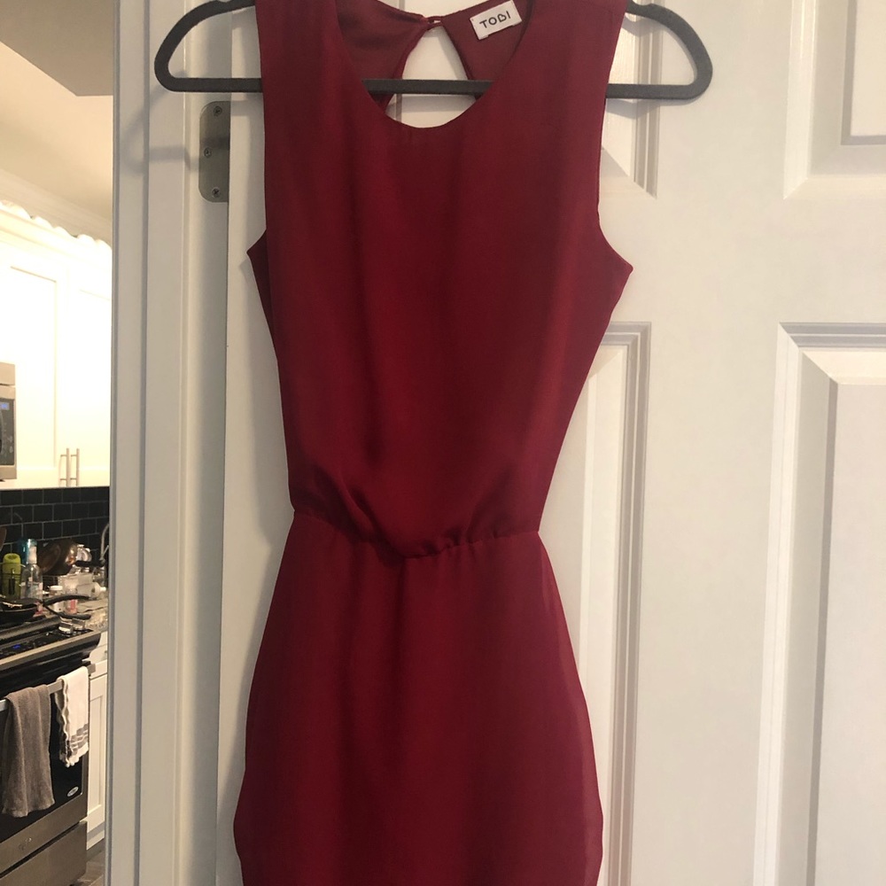 Tobi Skort Romper with Open Back